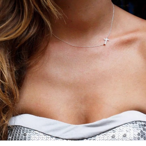 Jewelry - 3 for $15 silver cross pendant